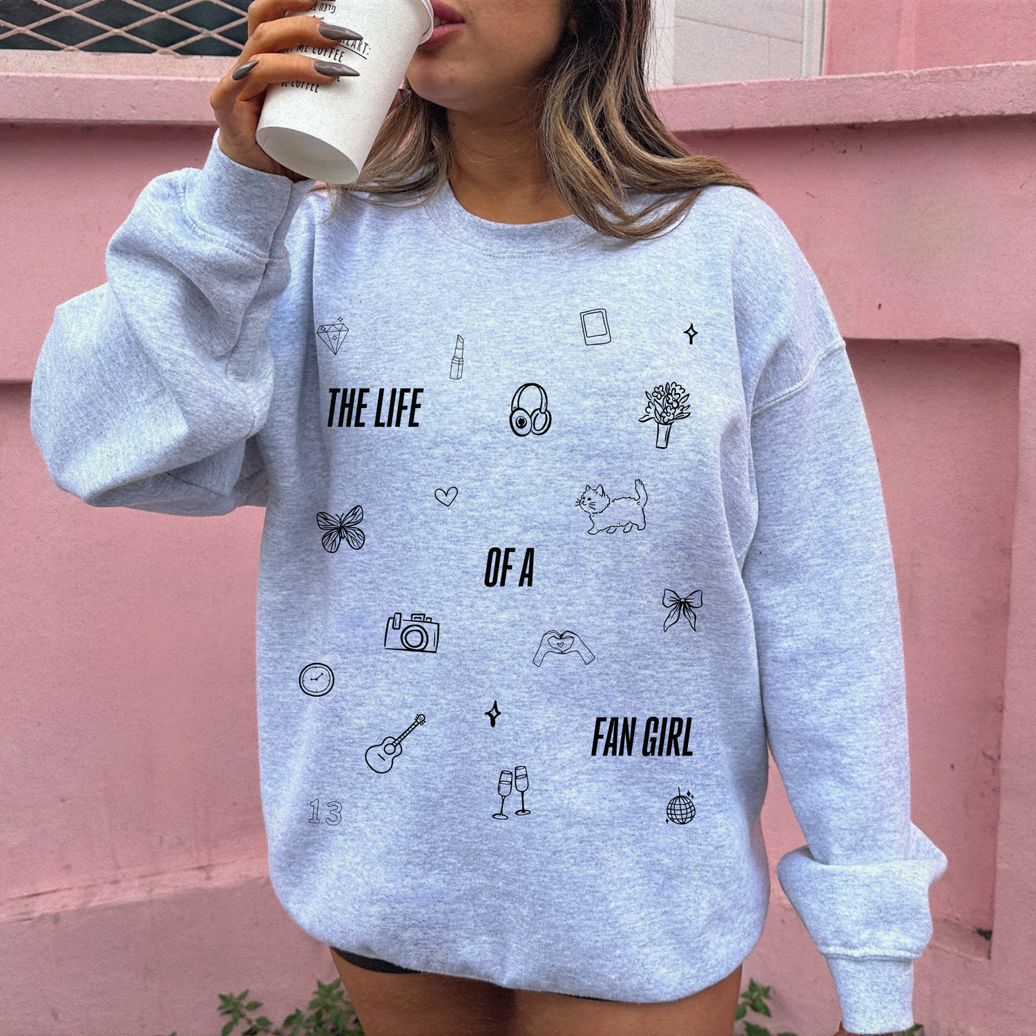 life of a fangirl sweater