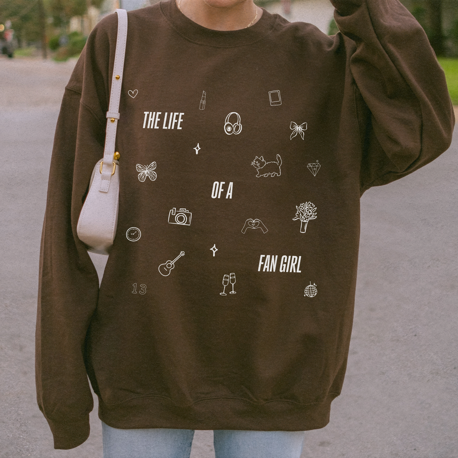 life of a fangirl sweater