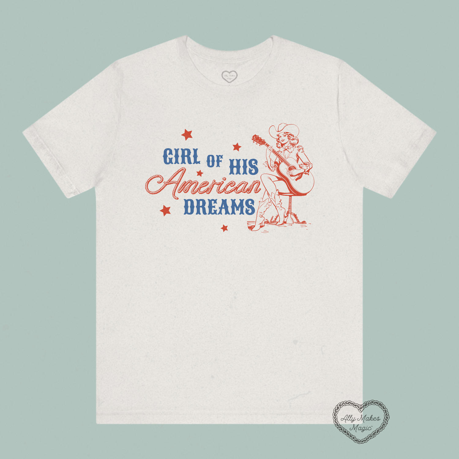 american dream girl tee