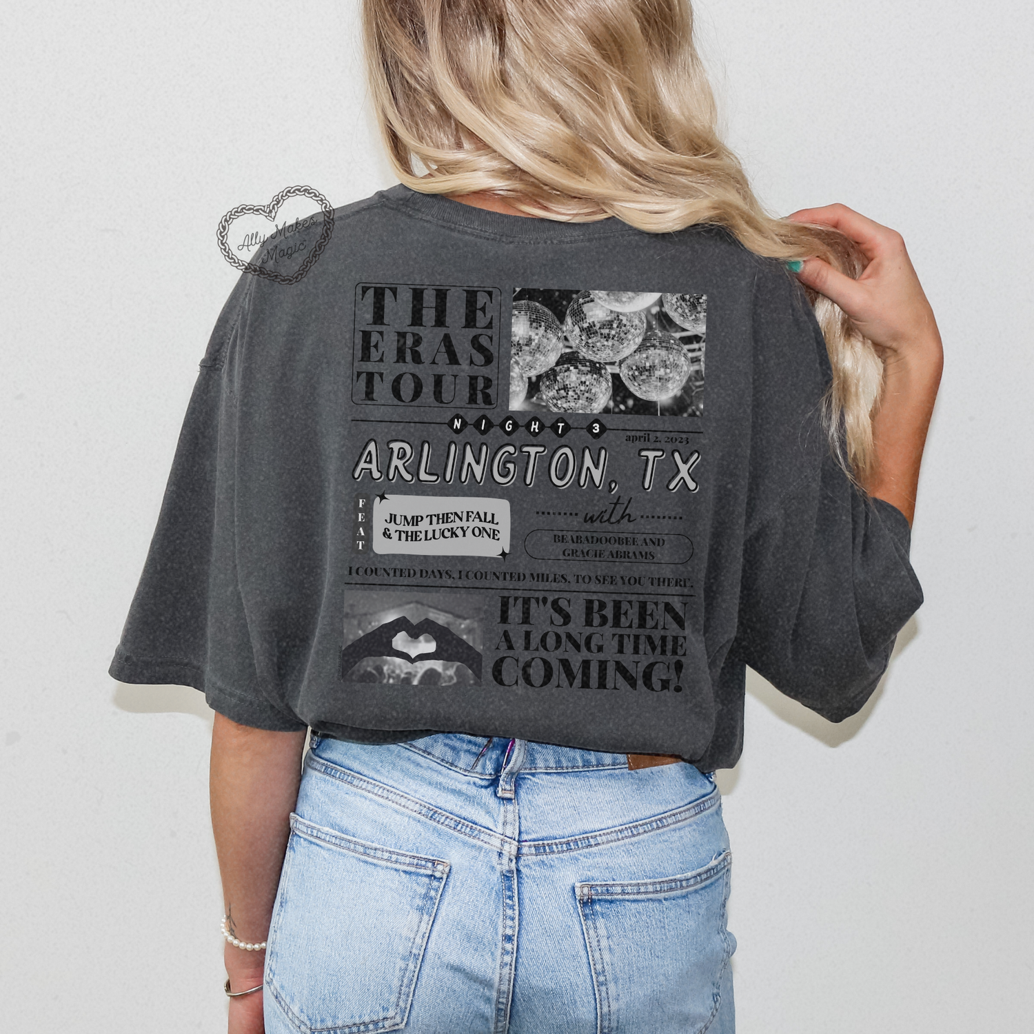 arlington night 3 tee | comfort colors *custom*