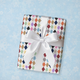 eras argyle wrapping paper
