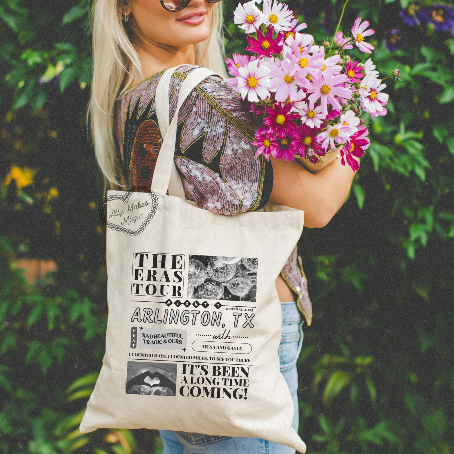 arlington night 1 tote bag *custom*
