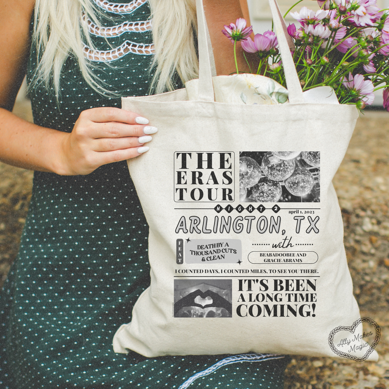 arlington night 2 tote bag *custom*