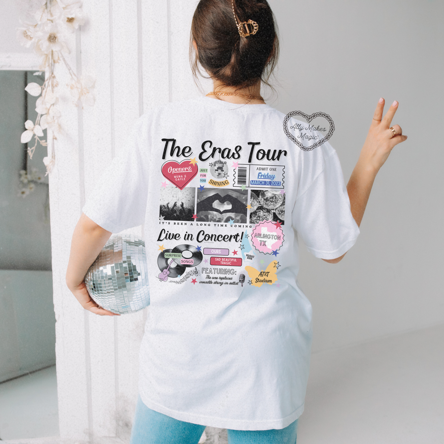 arlington night 1 tee | comfort colors *custom*