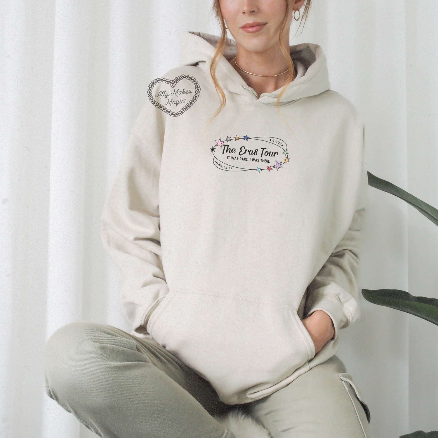 arlington night 2 hoodie *custom*
