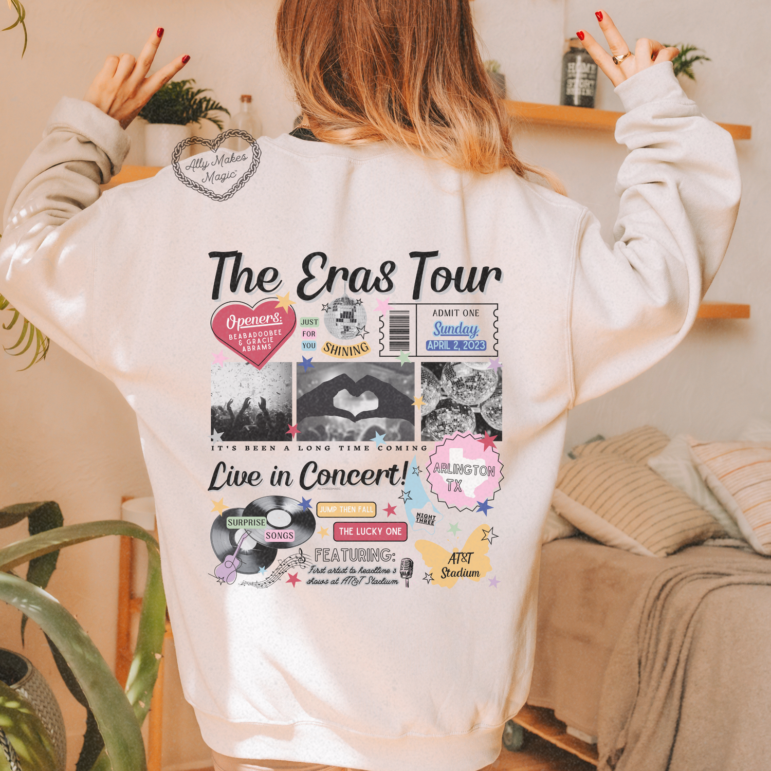 arlington night 3 sweater | gildan *custom*
