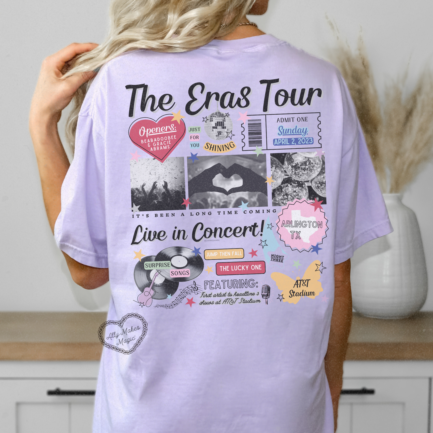 arlington night 3 tee | comfort colors *custom*