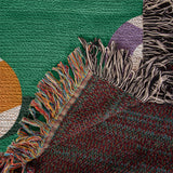 you love the game woven blanket