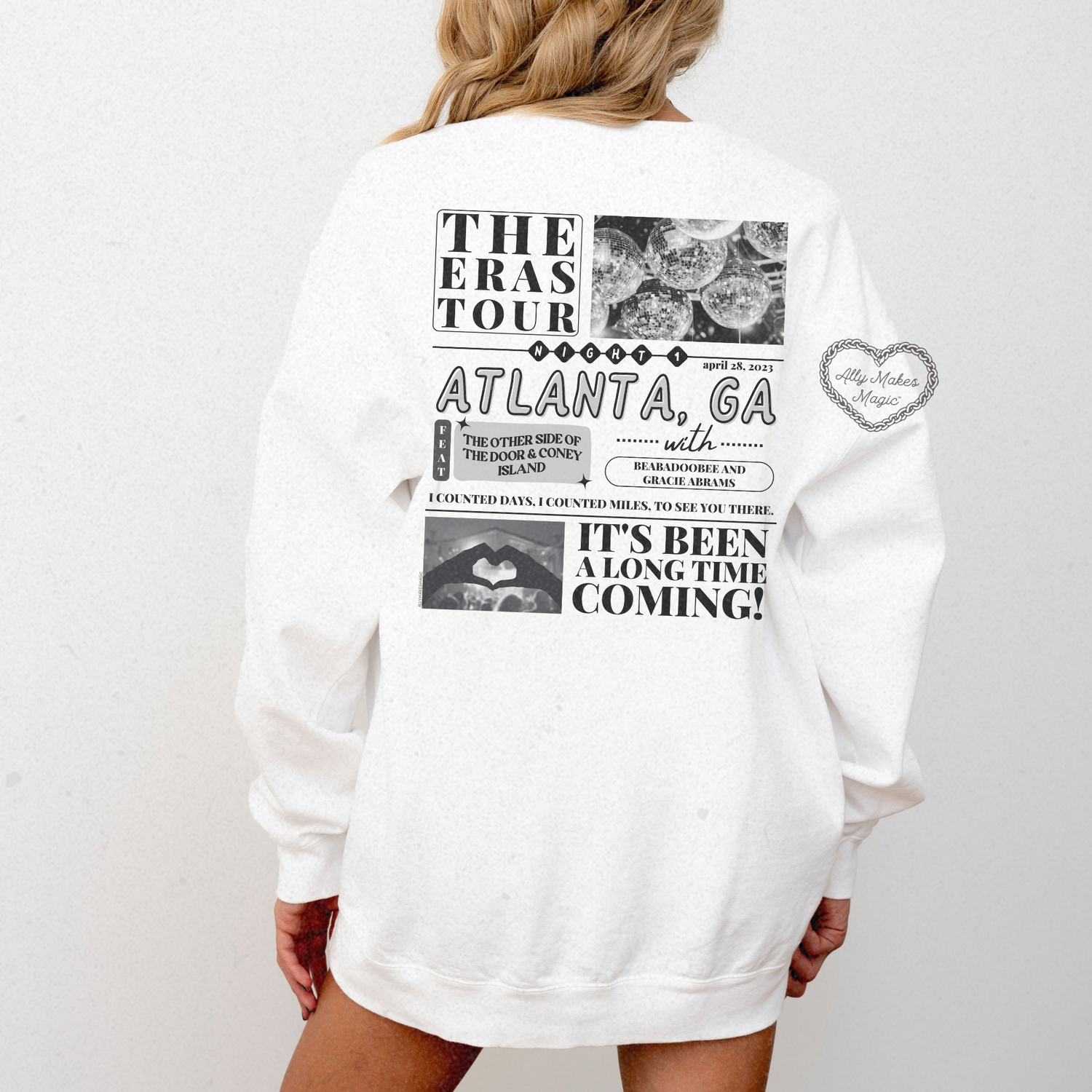 atlanta night 1 pullover | comfort colors *custom*