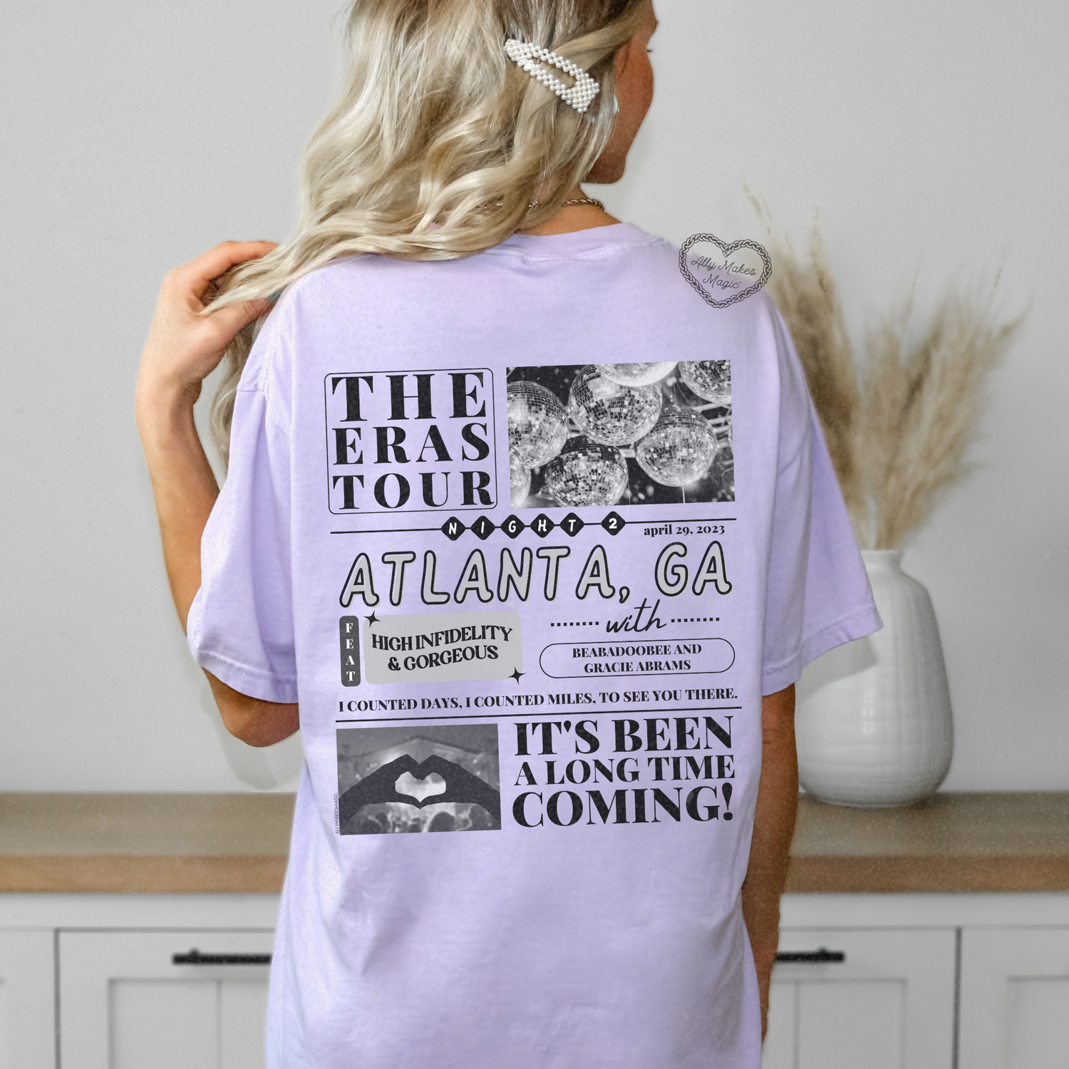 atlanta night 2 tee | comfort colors *custom*