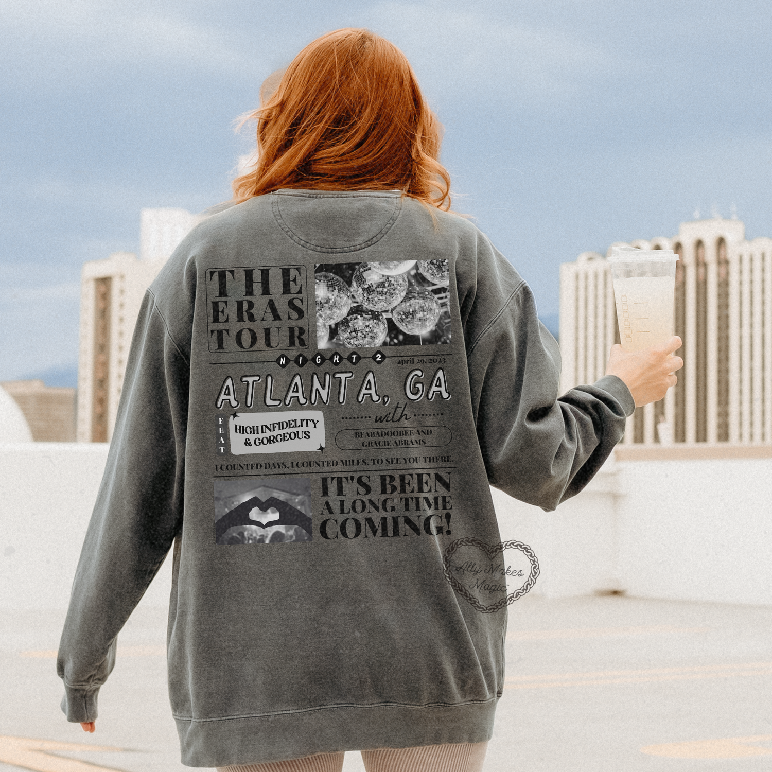 atlanta night 2 pullover | comfort colors *custom*