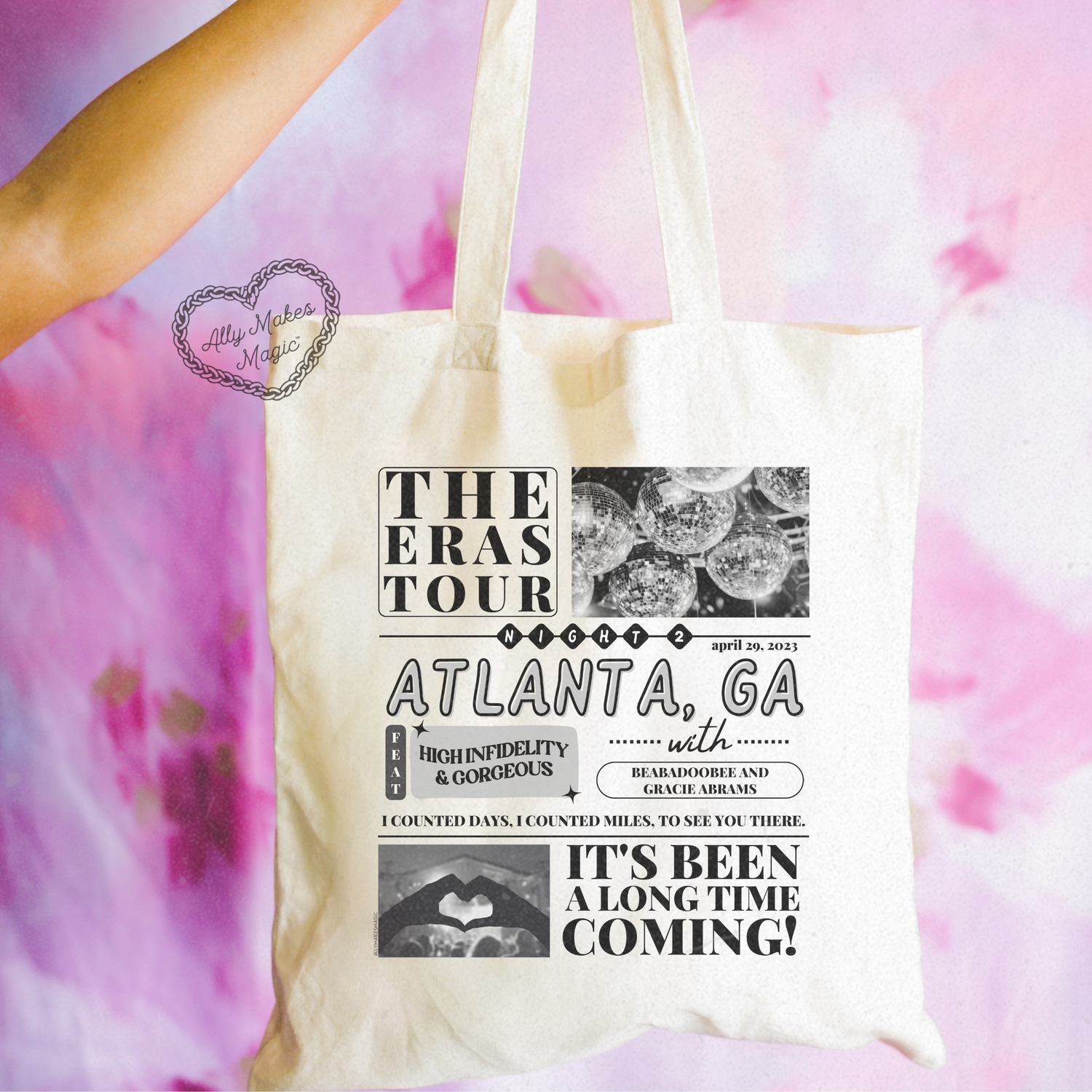 atlanta night 2 tote bag *custom*