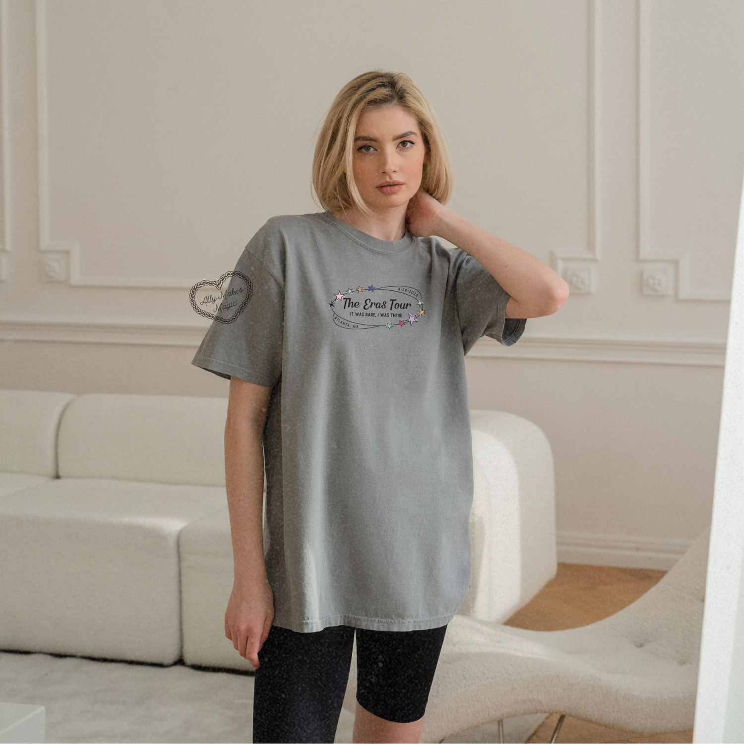 atlanta night 1 tee | comfort colors *custom*
