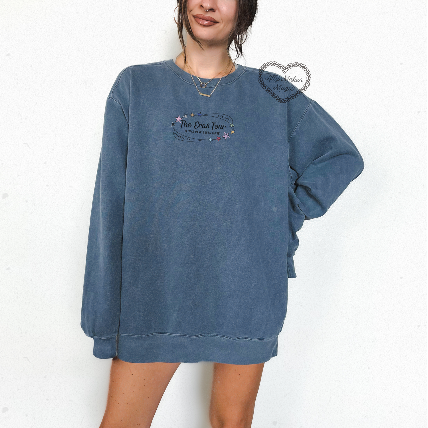 atlanta night 1 pullover | comfort colors *custom*