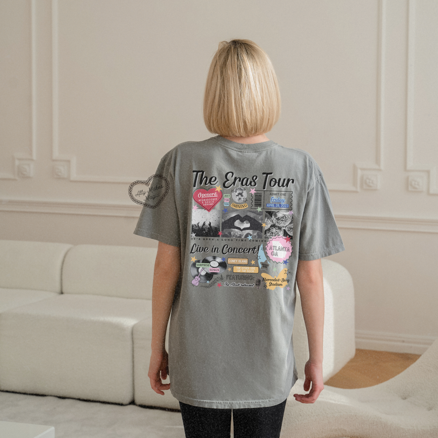 atlanta night 1 tee | comfort colors *custom*