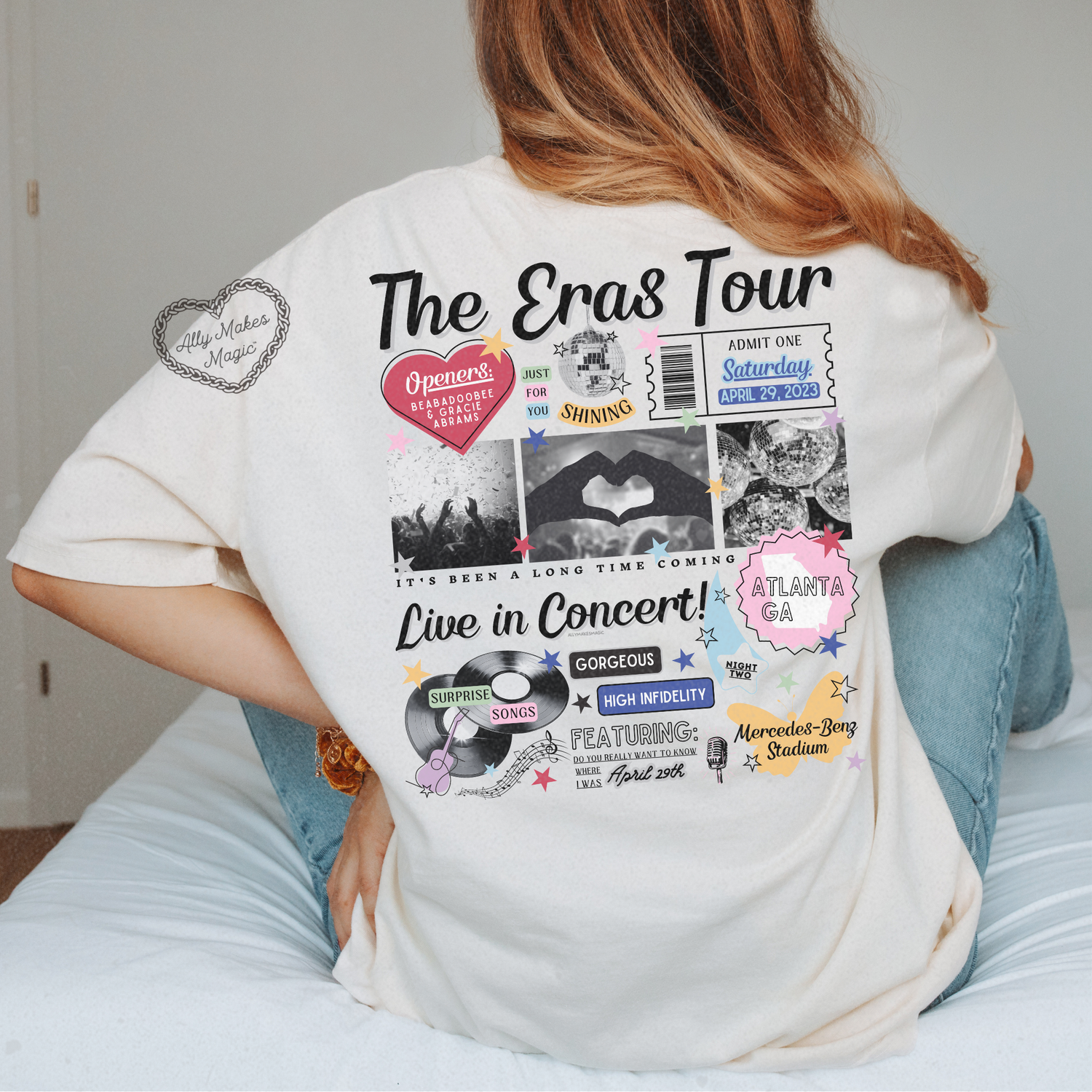atlanta night 2 tee | comfort colors *custom*