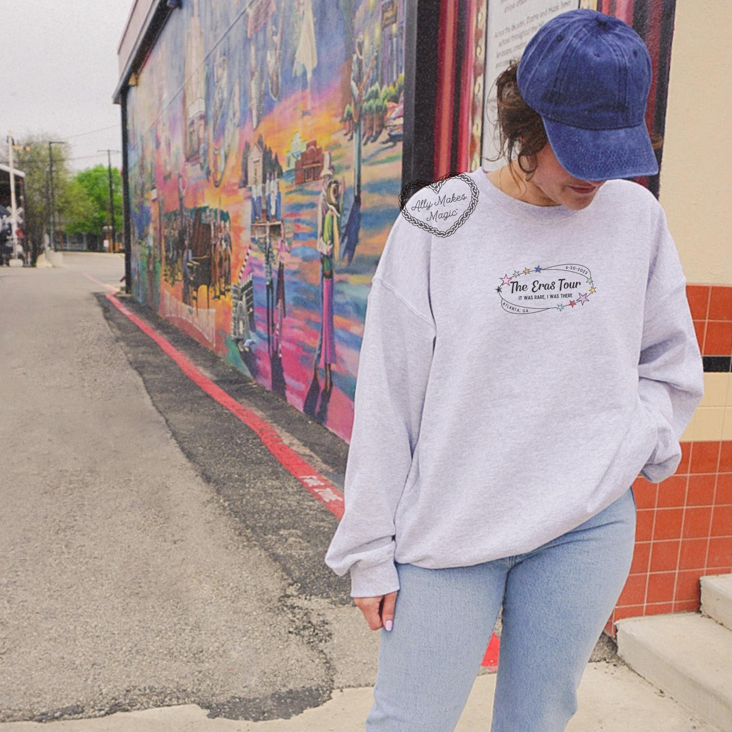 atlanta night 3 sweater | gildan *custom*