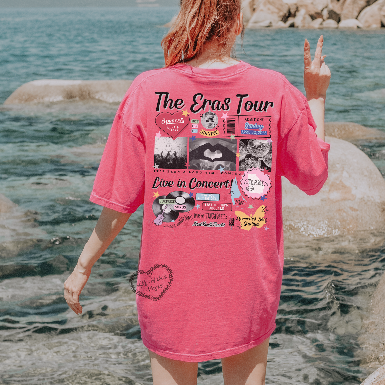 atlanta night 3 tee | comfort colors *custom*