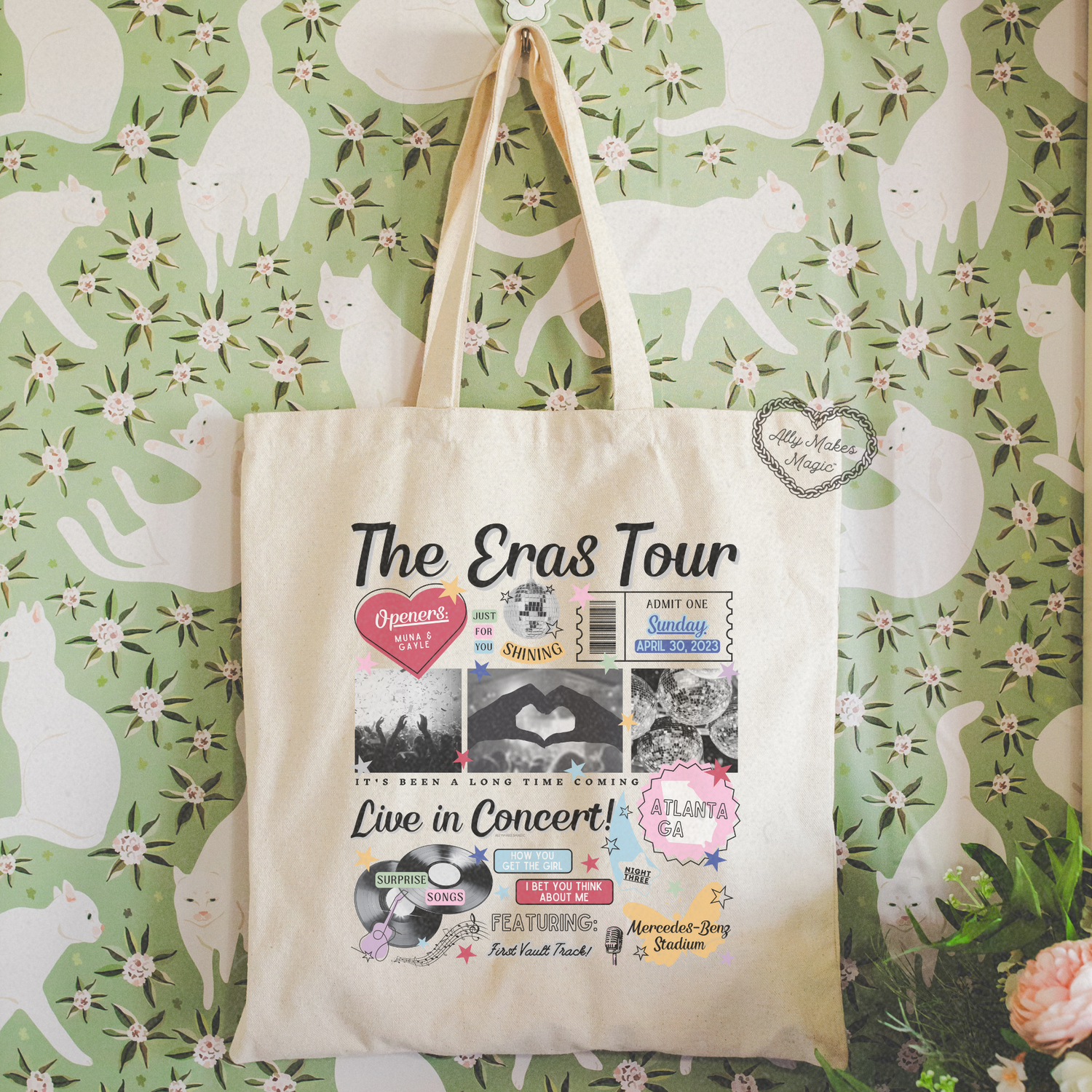 atlanta night 3 tote bag *custom*