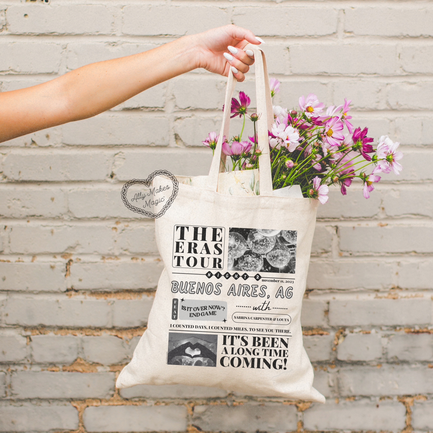 buenos aires night 2 tote bag *custom*