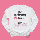 babygirl & princess sweater