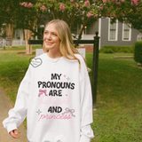 babygirl & princess sweater