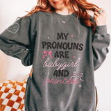 babygirl & princess sweater