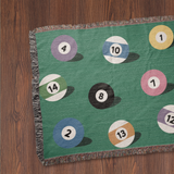 you love the game woven blanket