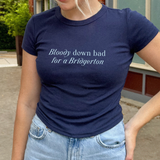 bloody down bad baby tee
