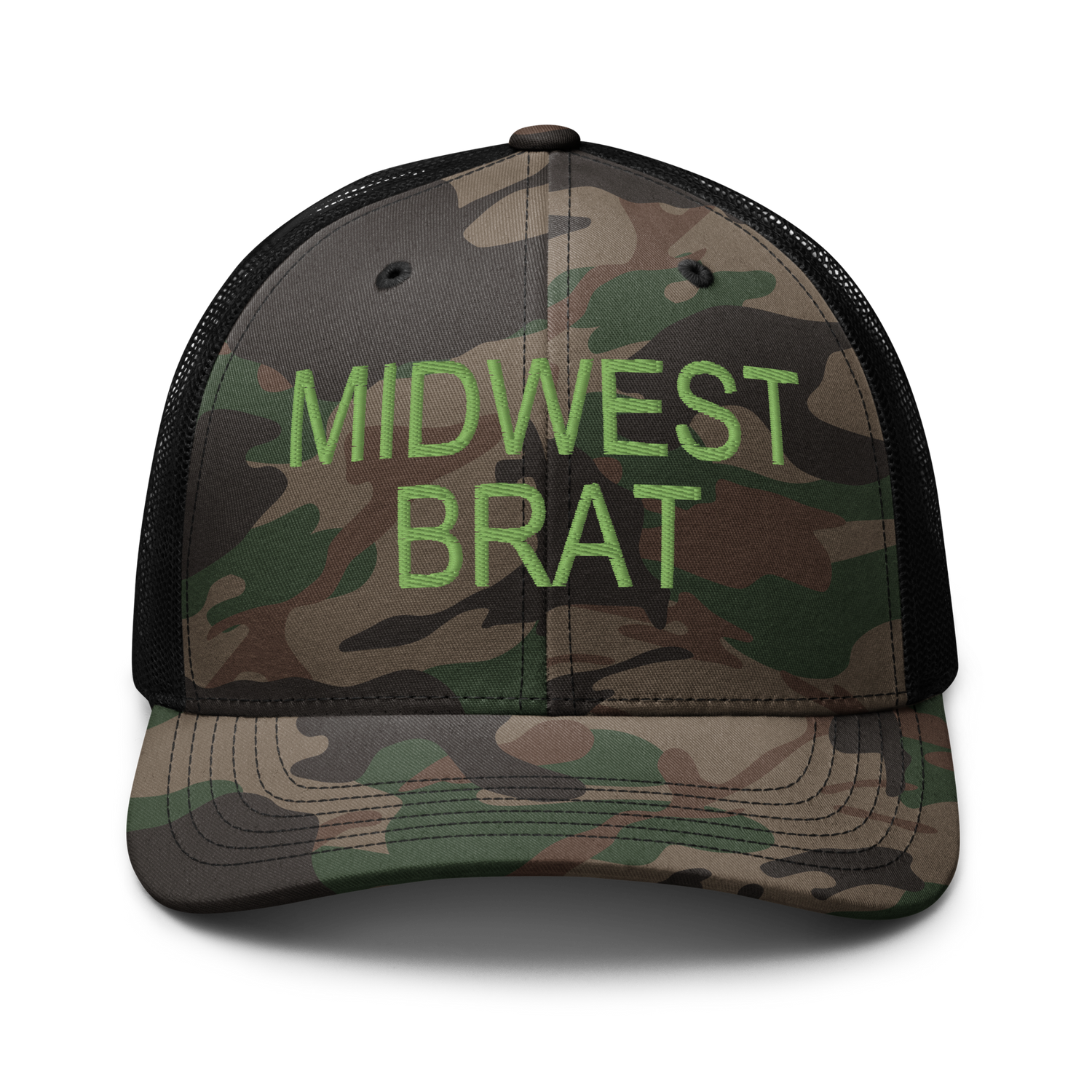 midwest brat trucker hat