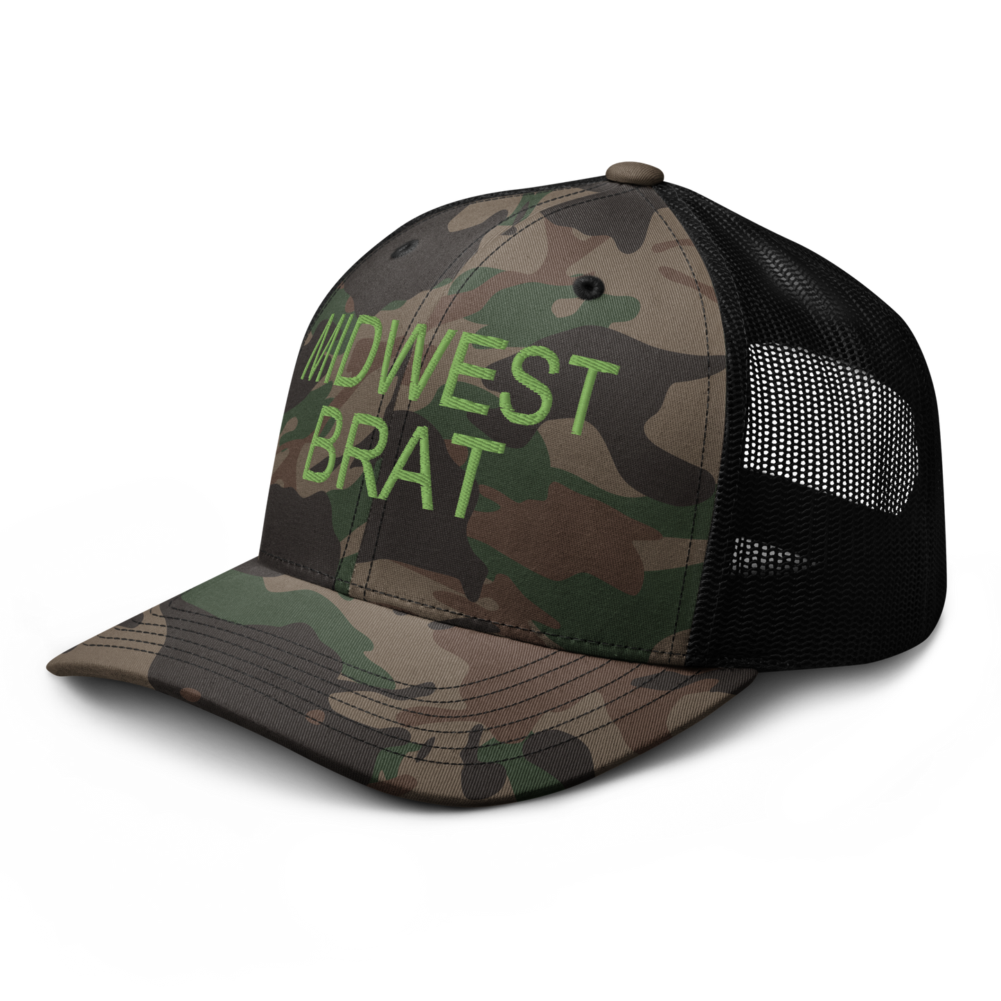 midwest brat trucker hat