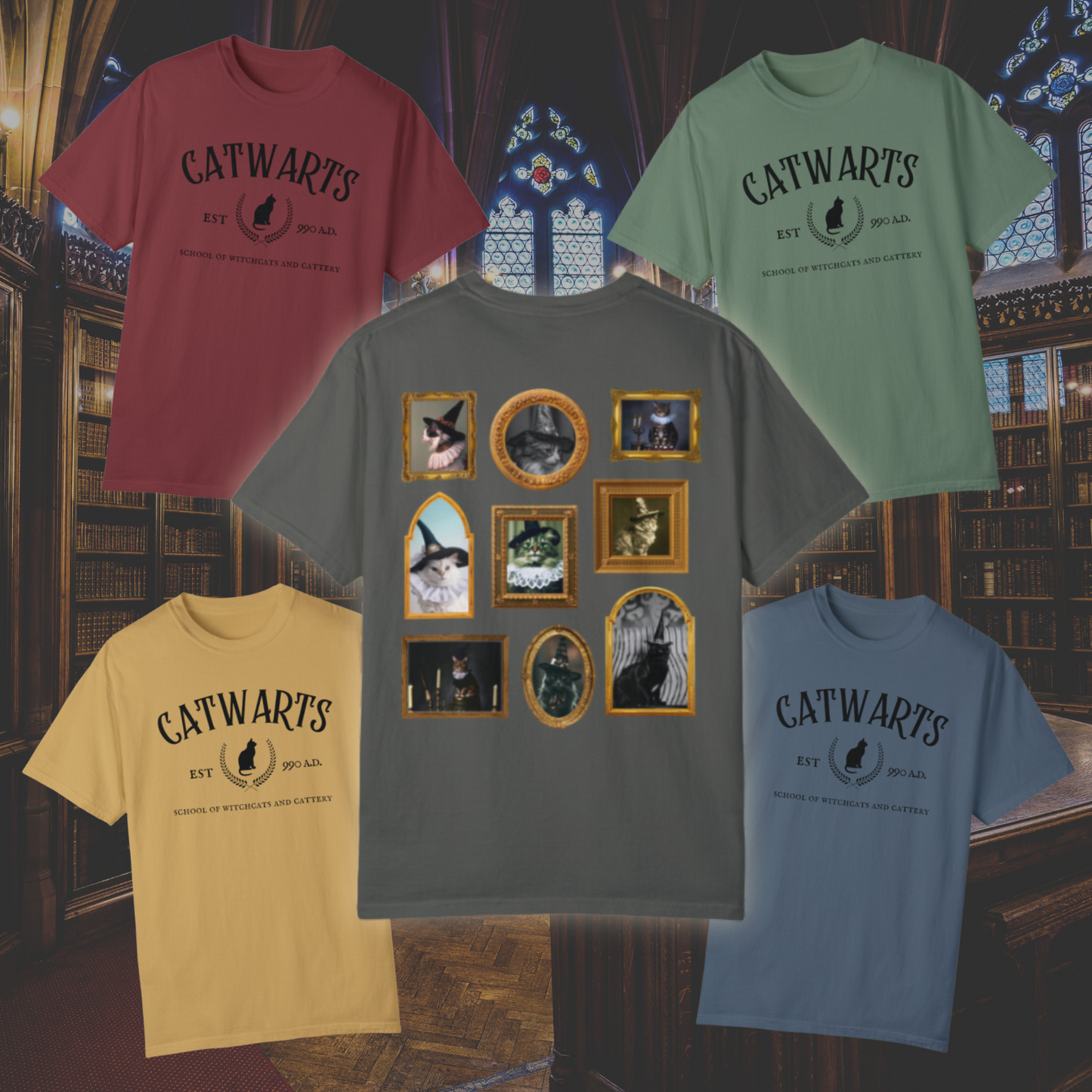 catwarts tee