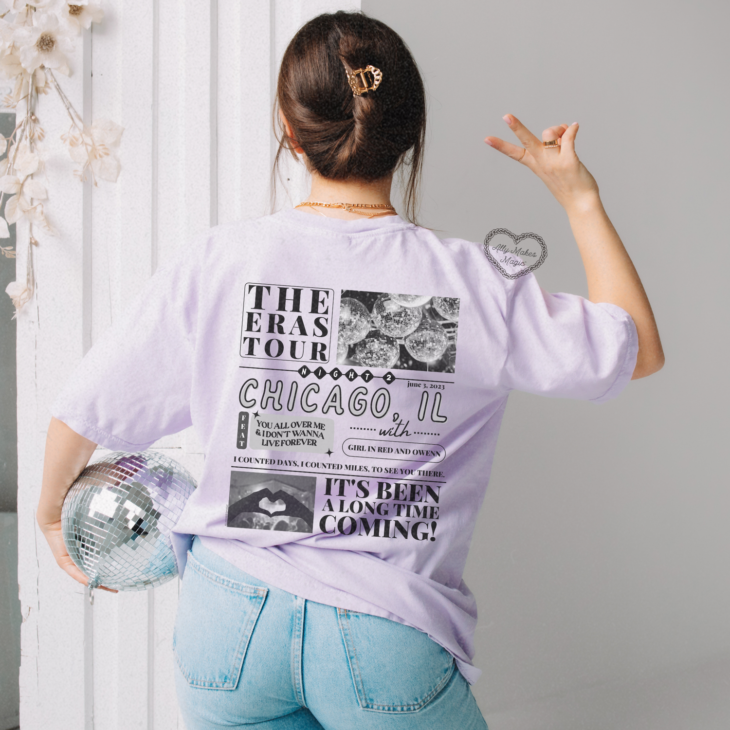 chicago night 2 tee | comfort colors *custom*