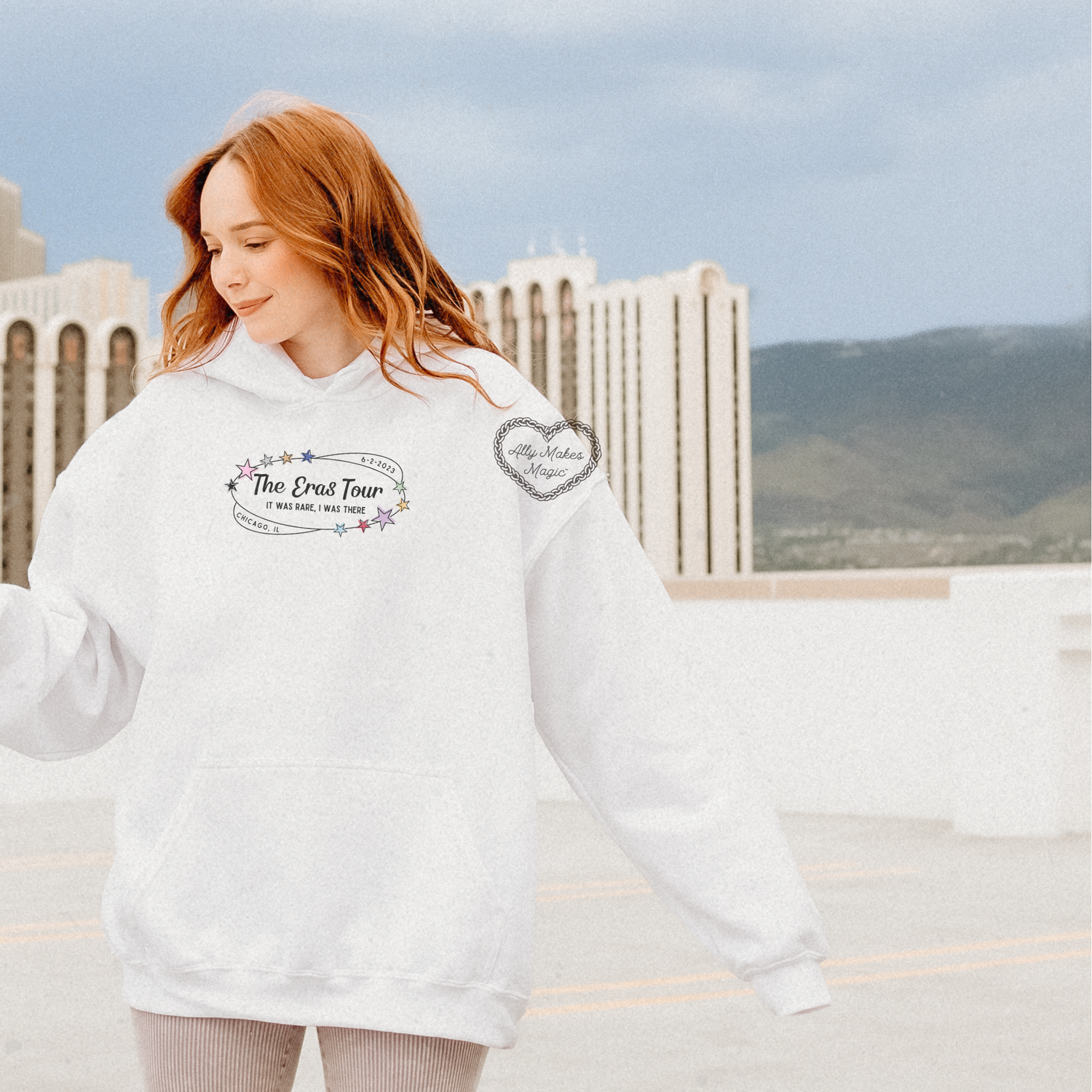 chicago night 1 hoodie *custom*