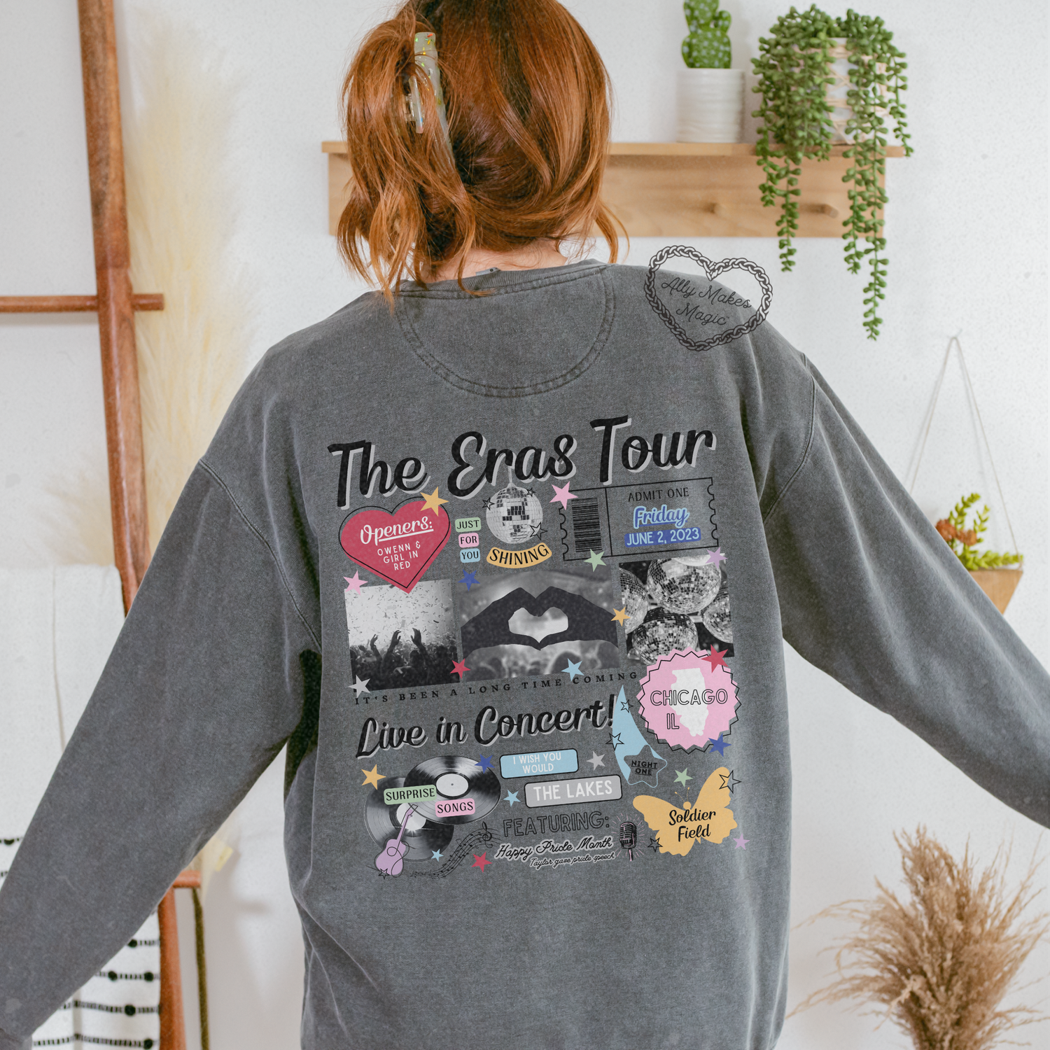 chicago night 1 pullover | comfort colors *custom*