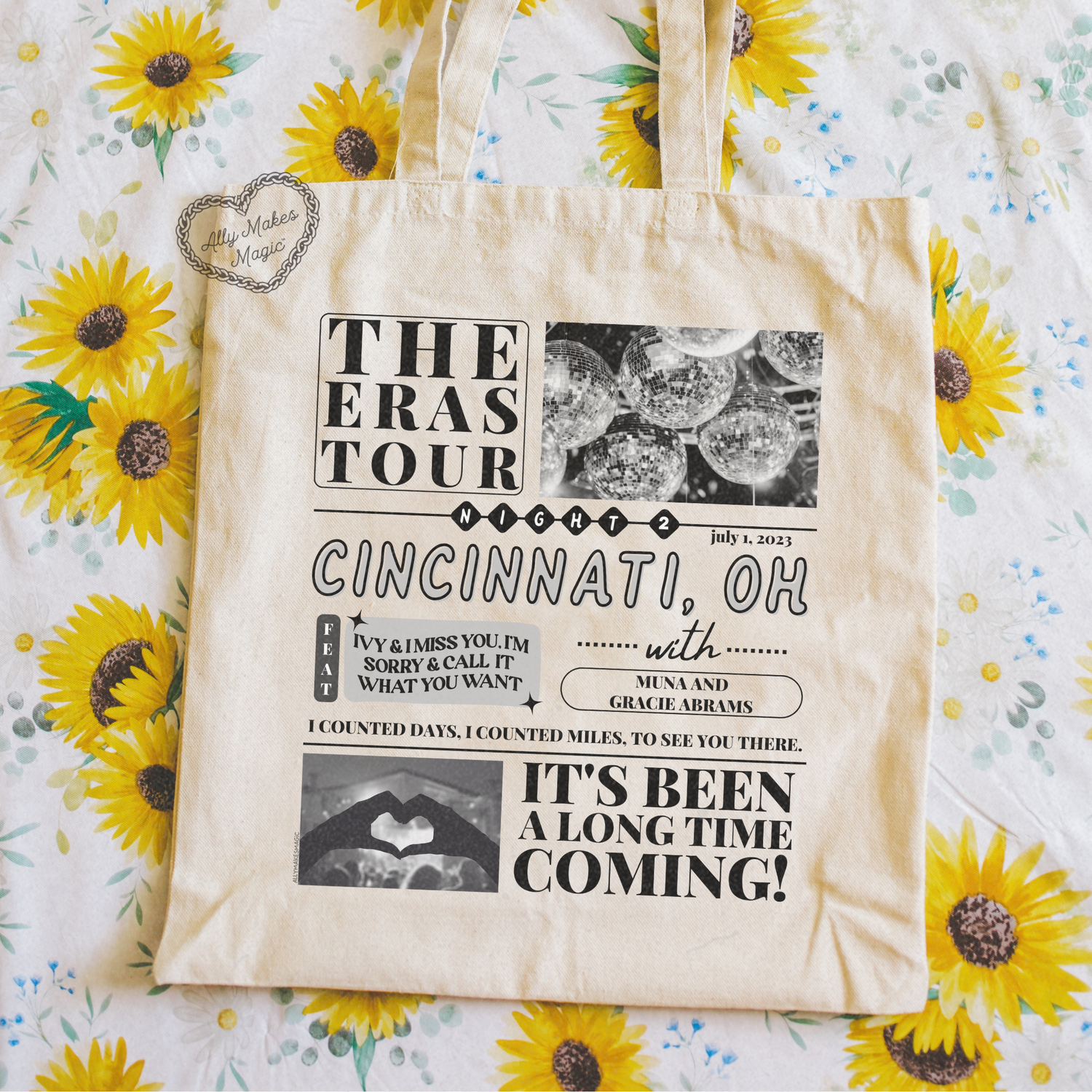 cincinnati night 2 tote bag *custom*