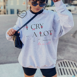 i cry a lot sweater