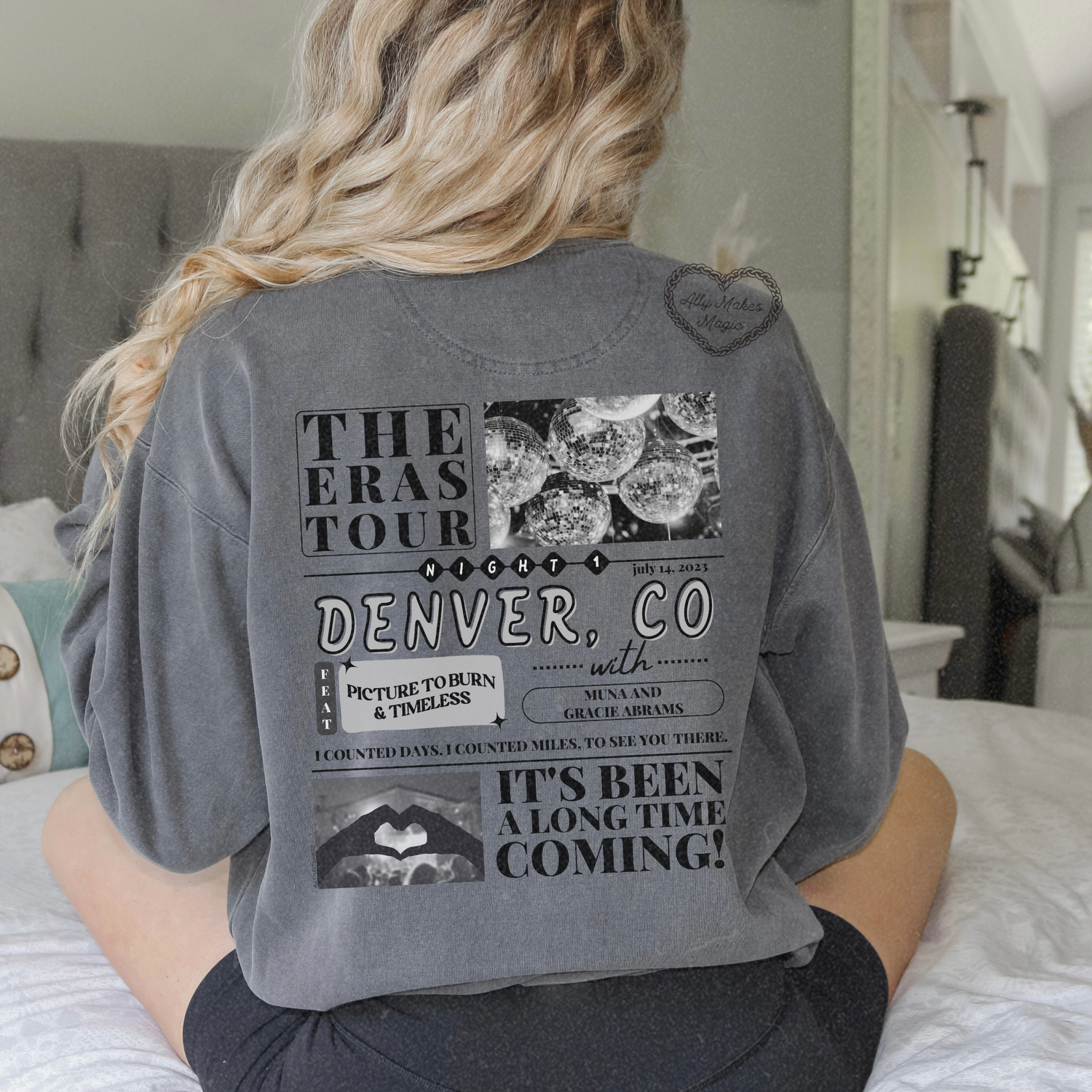 denver night 1 pullover | comfort colors *custom*