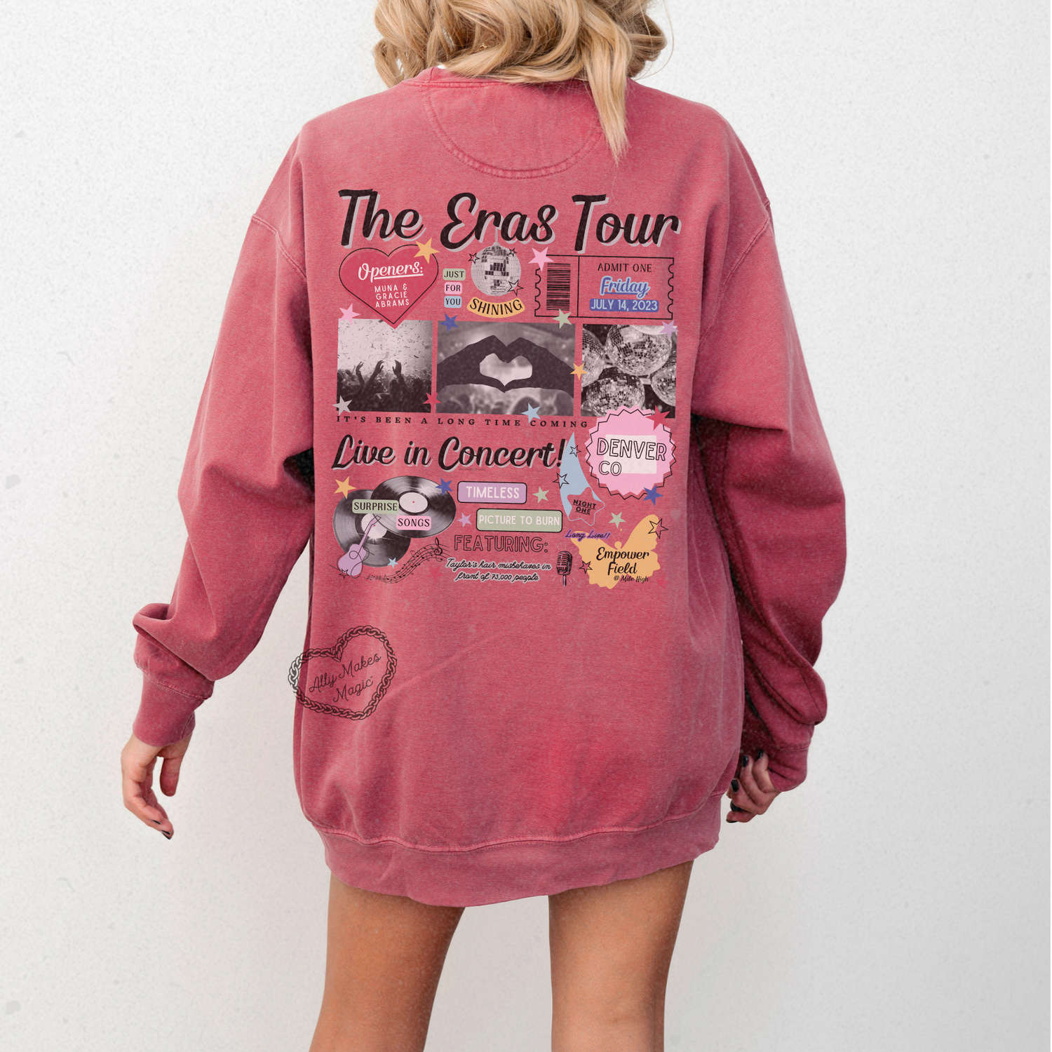 denver night 1 pullover | comfort colors *custom*