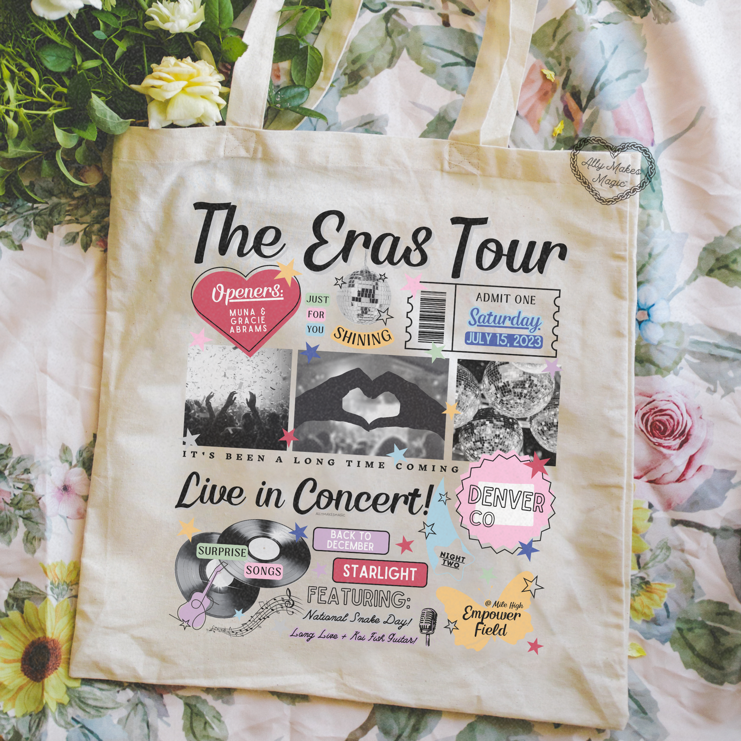 denver night 2 tote bag *custom*