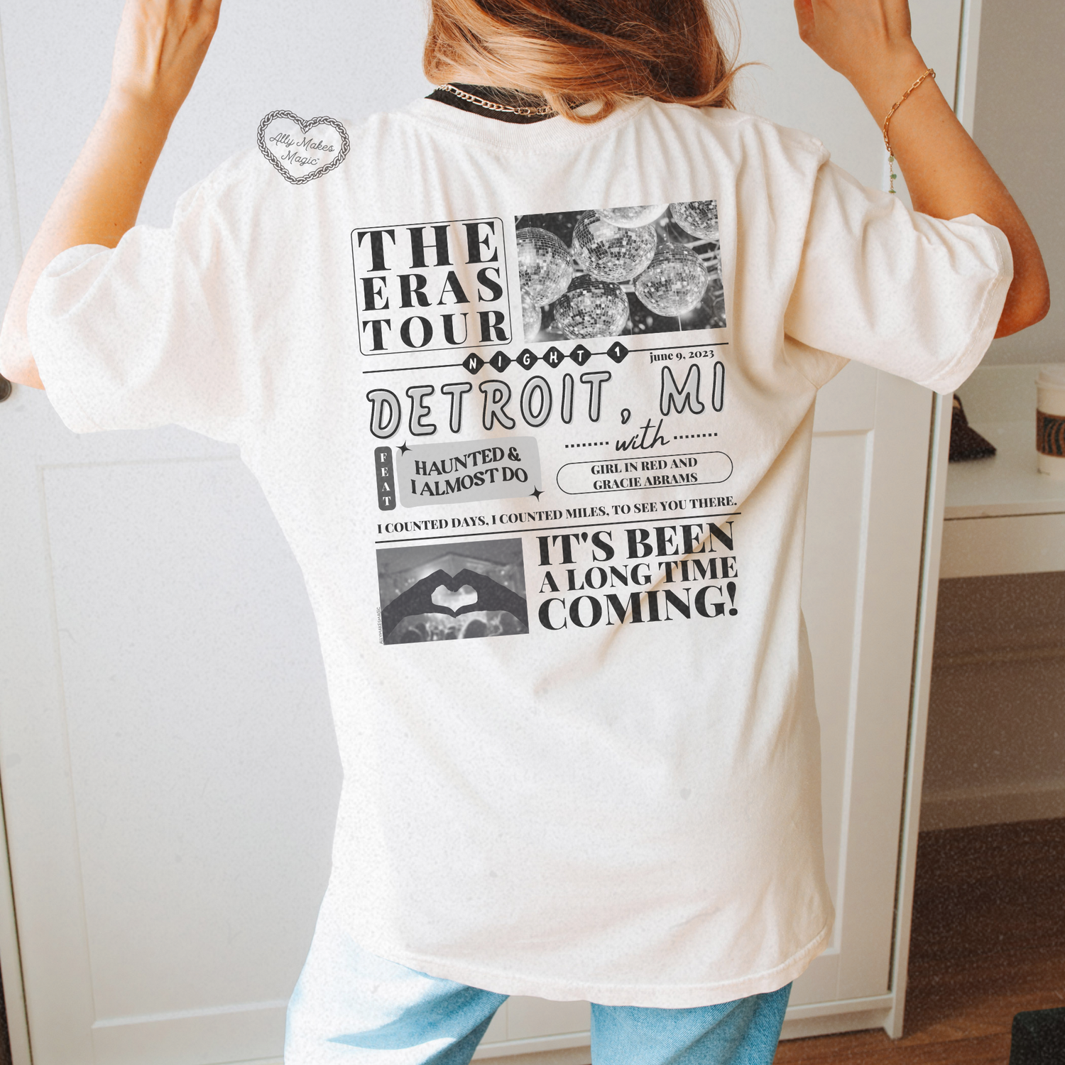 detroit night 1 tee | comfort colors *custom*