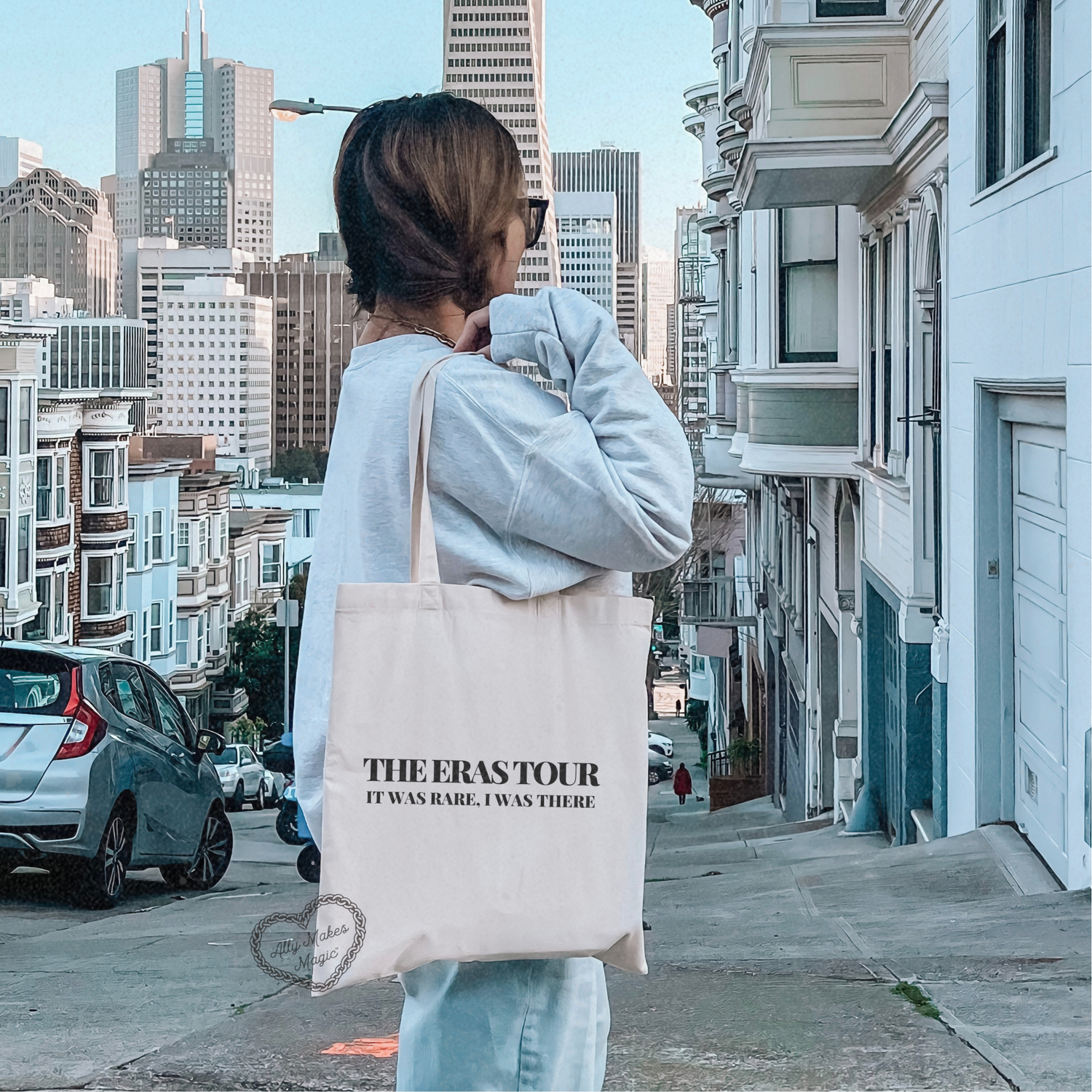 detroit night 2 tote bag *custom*