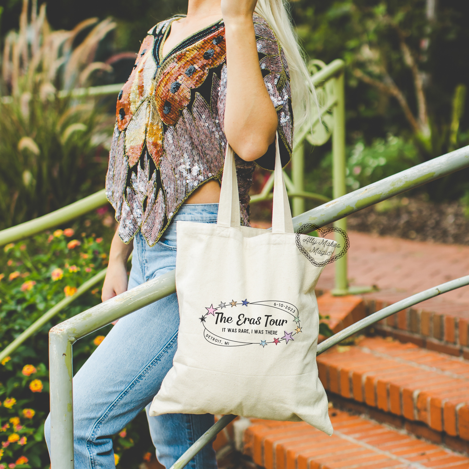 detroit night 2 tote bag *custom*