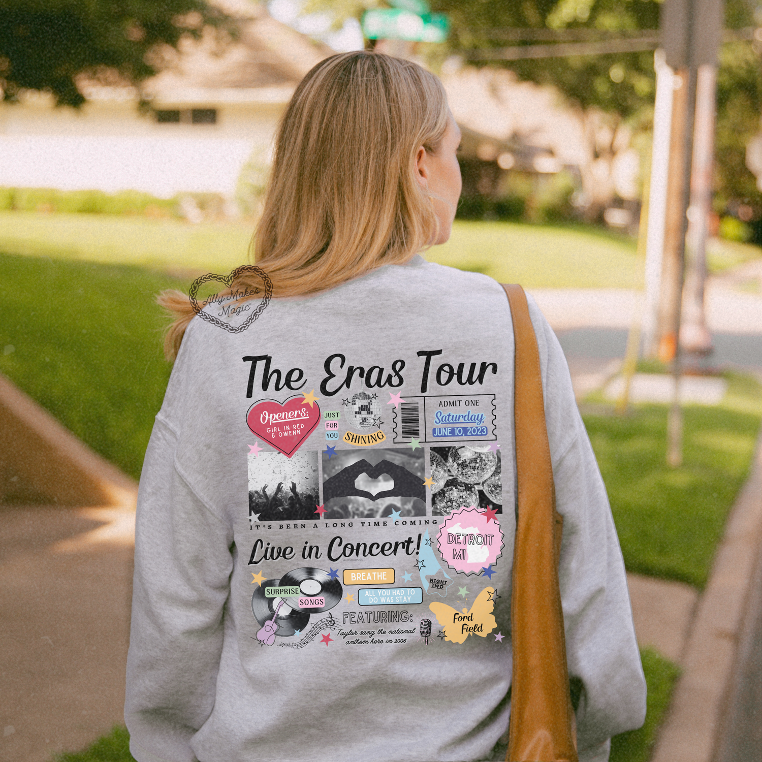 detroit night 2 sweater | gildan *custom*