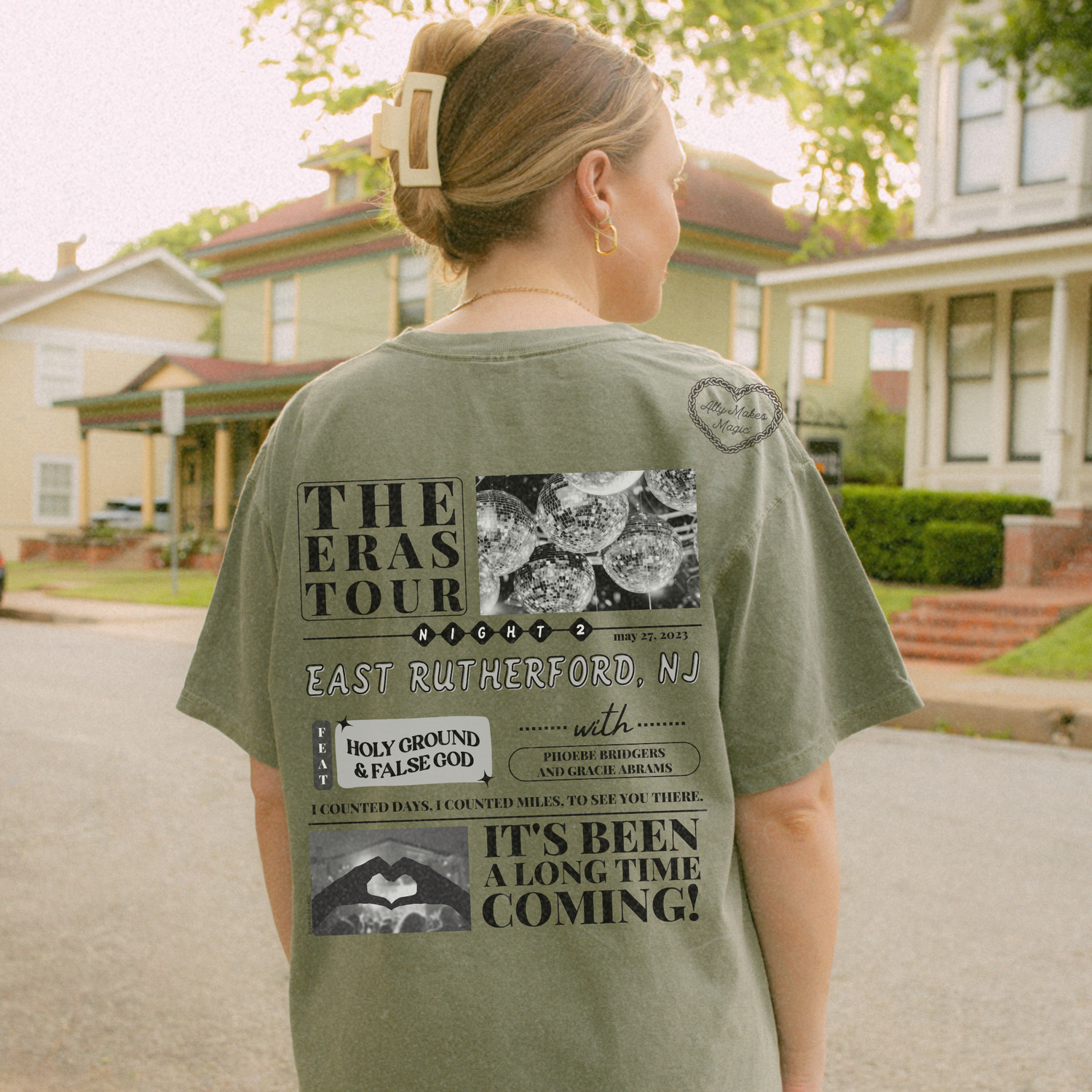 east rutherford night 2 tee | comfort colors *custom*