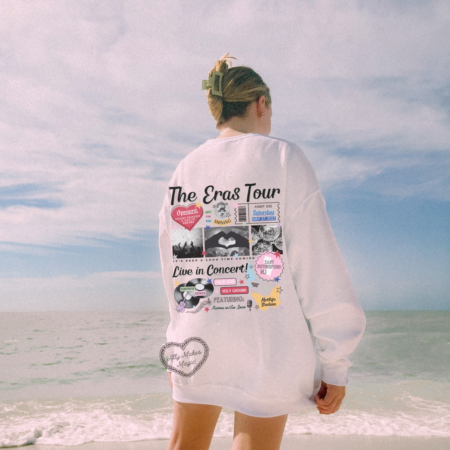 east rutherford night 2 sweater | gildan *custom*