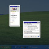 eras y2k chat stickers