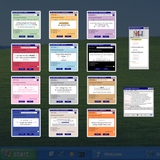 eras y2k chat stickers