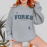 forks, washington sweater (faux embroidery)