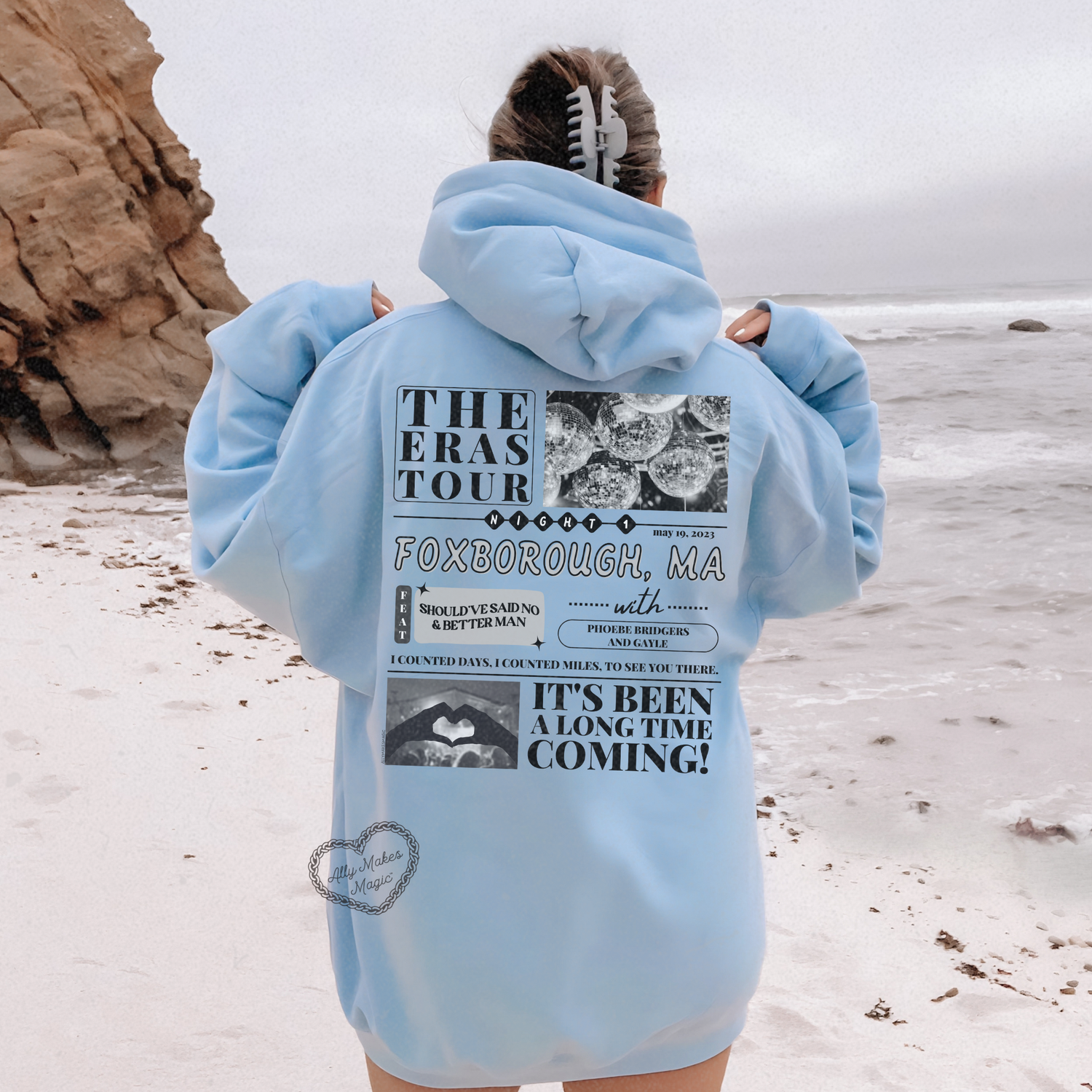 foxborough night 1 hoodie *custom*